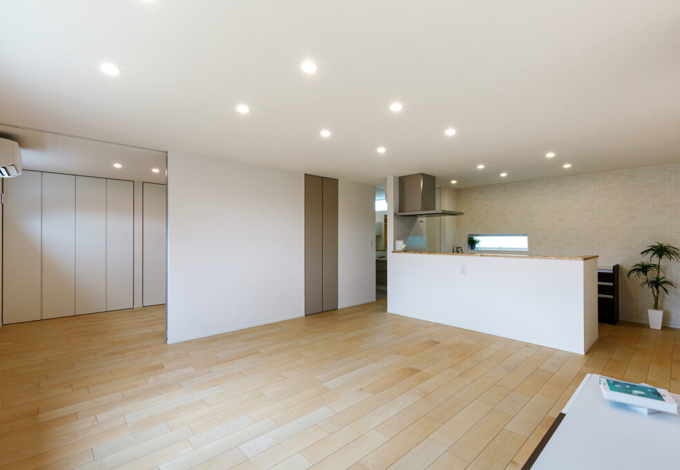 綺麗を保つシンプルな平屋ライフ